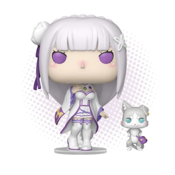 Funko Pop! Emilia with Puck 2112 - Re:Zero