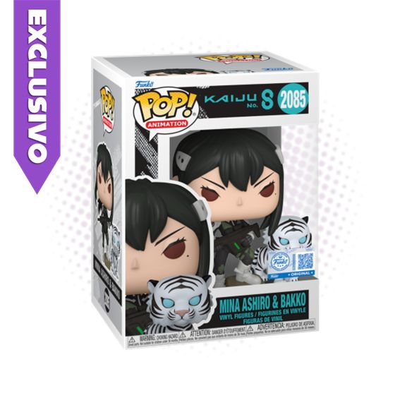 Funko Pop! Mina Ashiro &amp; Bakko 2085 (SE) - Kaiju No. 8