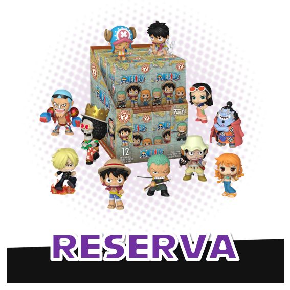 Funko Mystery Mini One Piece 12 figuras Blind Boxes Caja RESERVA