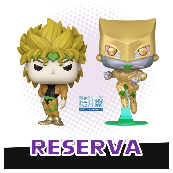 Funko Pop! 2 pack Dio &amp; The World (SE) - JoJo's Bizarre Adventure RESERVA