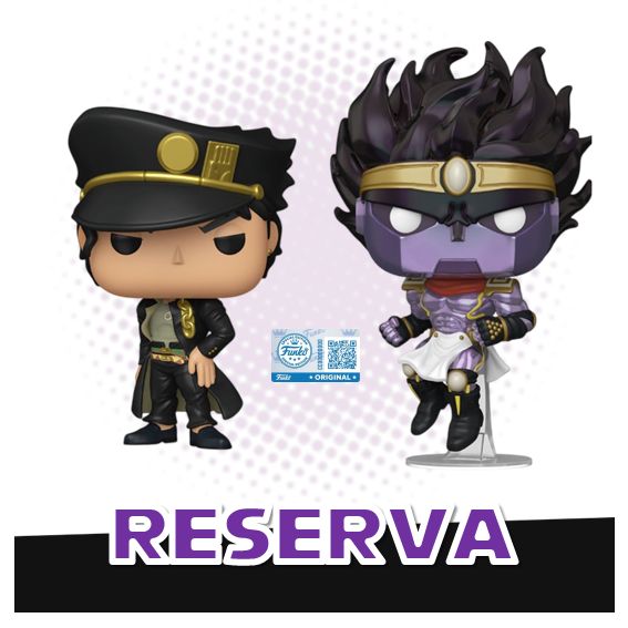Funko Pop! 2 pack Jotaro Kujo &amp; Star Platinum (SE) - JoJo's Bizarre Adventure RESERVA