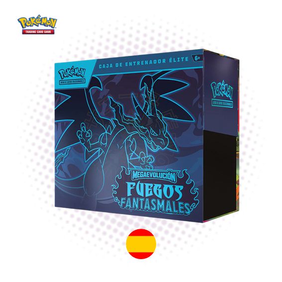 ETB Elite Trainer Box Fuegos Fantasmales (en Español) - TCG Pokemon Mega Evolución