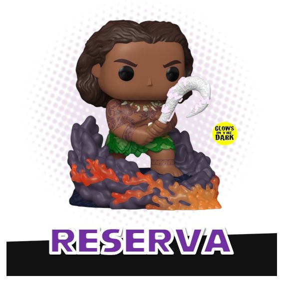 Funko Pop! Maui 1764 (GITD) Premium - Disney Moana RESERVA
