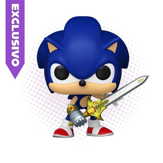 Funko Pop! Sonic with Caliburn 1106 (2025 Fall Convention) - Sonic The Hedgehog