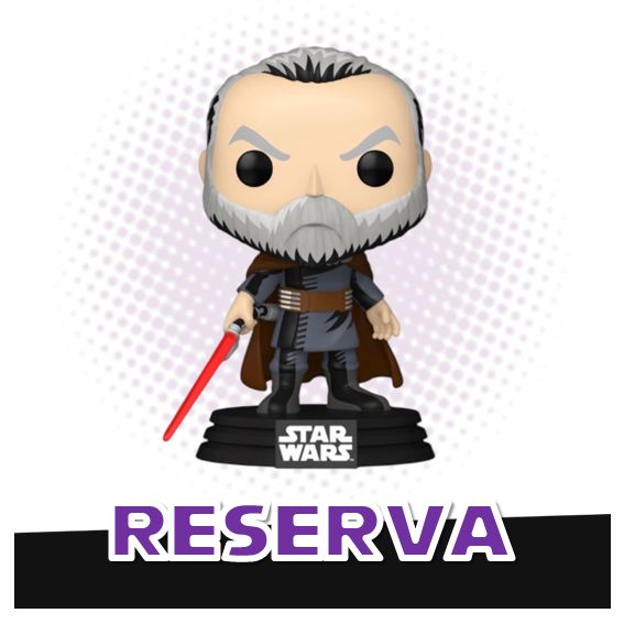 Funko Pop! Count Dooku 833 Retro - Star Wars RESERVA
