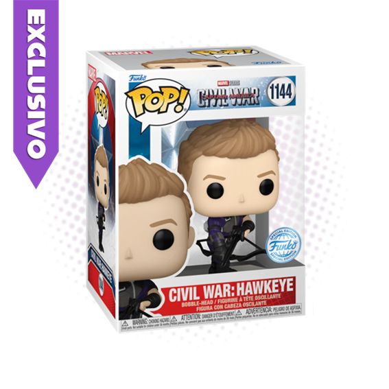 Funko Pop! Civil War Hawkeye 1144 (SE) - Marvel