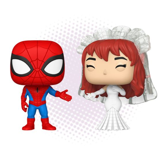 Funko Pop! 2 pack Spider-Man and MJ Boda - Marvel