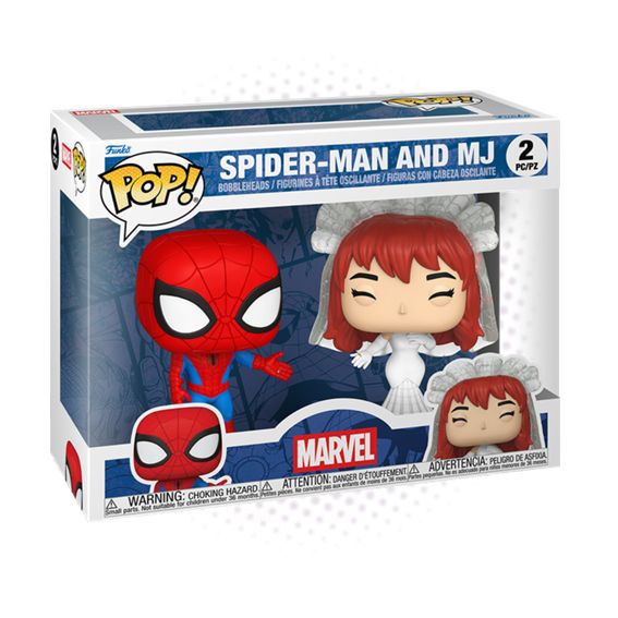 Funko Pop! 2 pack Spider-Man and MJ Boda - Marvel