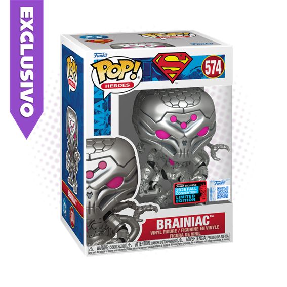 Funko Pop! Brainiac 574 (2025 Fall Convention) - DC Comics Superman