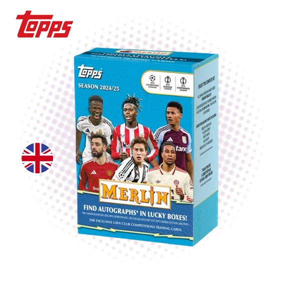 2024-25 Topps Merlin UEFA - Value Box