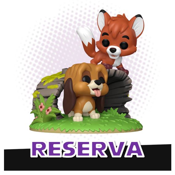 Funko Pop! Moment Tod and Copper 1707 - Disney The Fox and The Hound Tod y Toby RESERVA