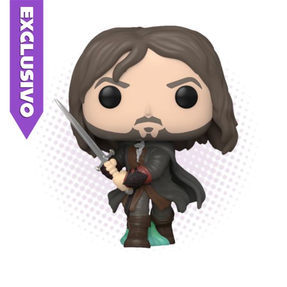 Funko Pop! Aragorn 1444 (GITD) (Sin Sticker SE) - Lord of The Rings
