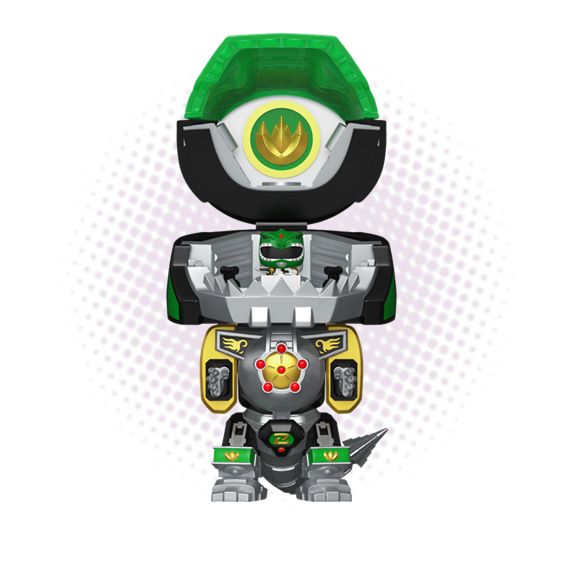 Funko Bitty Pop! Bot Dragonzord with Green Ranger - Power Rangers