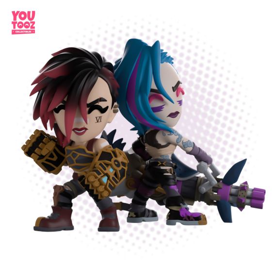 Figura Youtooz Vi and Jinx - Arcane