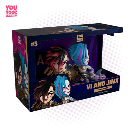 Figura Youtooz Vi and Jinx - Arcane