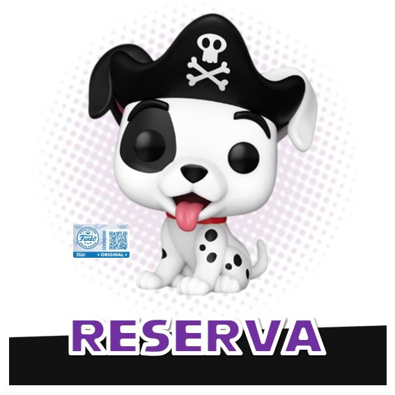 Funko Pop! Patch as a Pirate 1745 (SE) - Disney 101 Dalmatians RESERVA