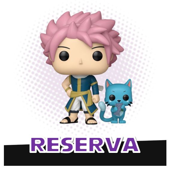 Funko Pop! Natsu with Happy 2285 - Fairy Tail RESERVA