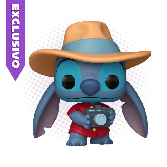 Funko Pop! Tourist Stitch 1569 (SE) - Disney Lilo &amp; Stitch