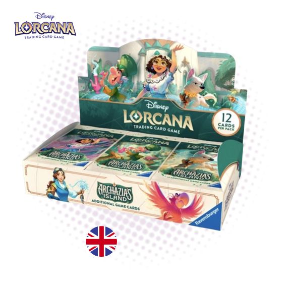 Booster Box Disney Lorcana Archazia’s Island - Inglés