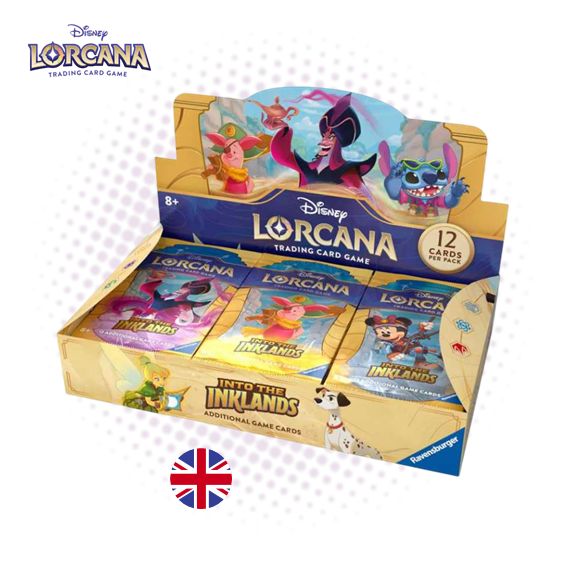 Booster Box Disney Lorcana Into the Inklands - Inglés