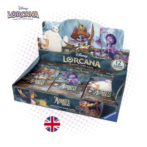 Booster Box Disney Lorcana Azurite Sea - Inglés