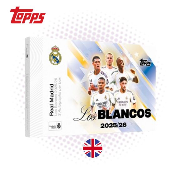 2025-26 Topps Los Blancos Real Madrid - Hobby Box