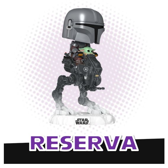 Funko Pop! Rides The Mandalorian with Grogu in Imperial Remnant AT-RT 837 - Star Wars The Mandalorian and Grogu RESERVA