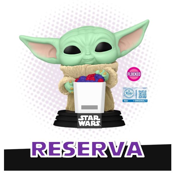 Funko Pop! Grogu 825 (SE) (Flocked) - Star Wars The Mandalorian and Grogu RESERVA