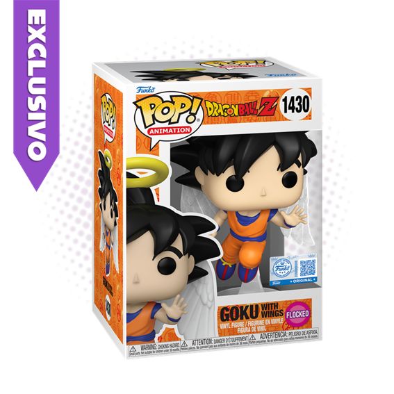 Funko Pop! Goku with Wings 1430 (SE) (Flocked) - Dragon Ball Z