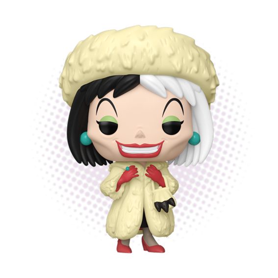 Funko Pop! Cruella de Vil 1663 (opción chase aleatoria) - Disney 101 Dalmatians