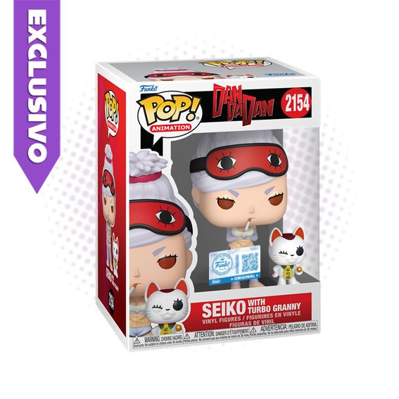 Funko Pop! Seiko with Turbo Granny 2154 (SE) - Dan Da Dan