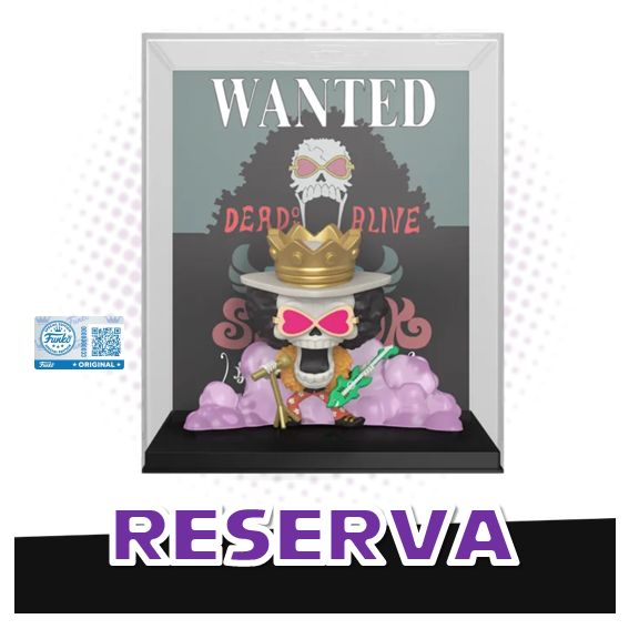 Funko Pop! Covers Brook 2220 (SE) Wanted - One Piece RESERVA