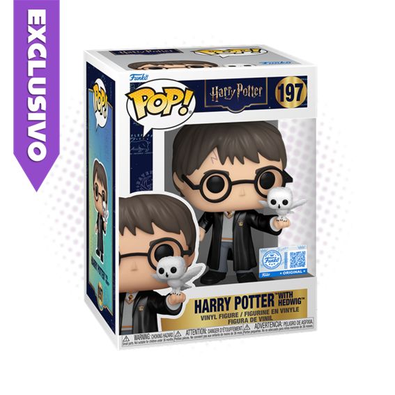 Funko Pop! Harry Potter with Hedwig 197 (SE) - Harry Potter
