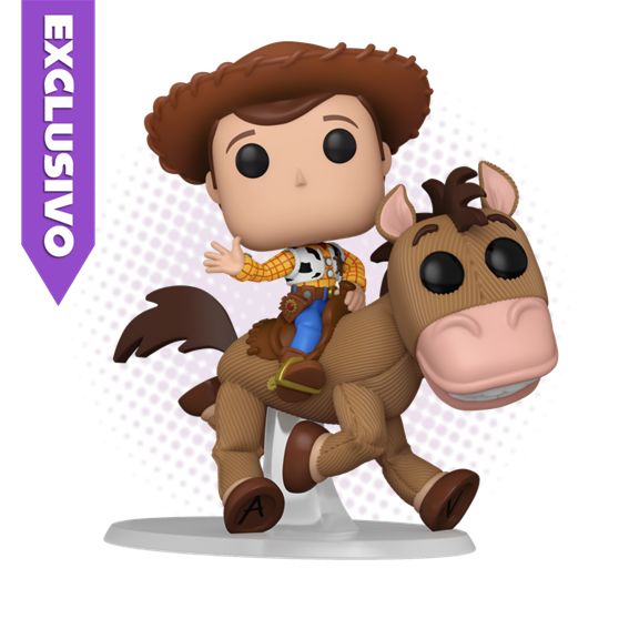 Funko Pop! Rides Woody on Bullseye 1597 (SE) - Disney Toy Story