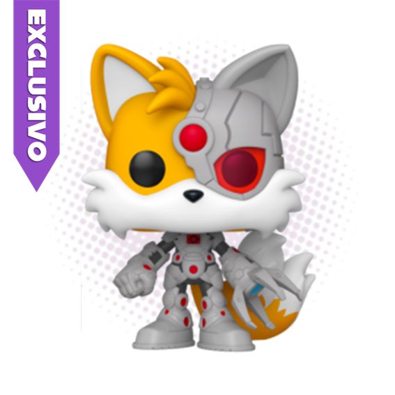 Funko Pop! Tails as Cyborg 594 (SE) -  DC Comics x Sonic