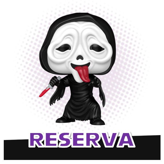 Funko Pop! Ghost Face Tongue in Cheek 2035 - Ghostface Scary Movie Scream RESERVA