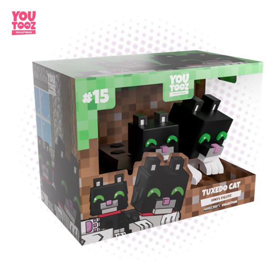 Figura Youtooz Tuxedo Cat- Minecraft