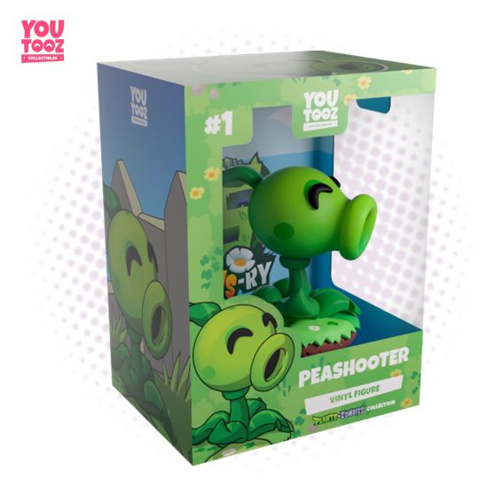 Figura Youtooz Peashooter - Plants vs Zombies