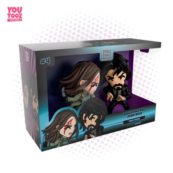 Figura Youtooz Ballerina and John Wick - Ballerina