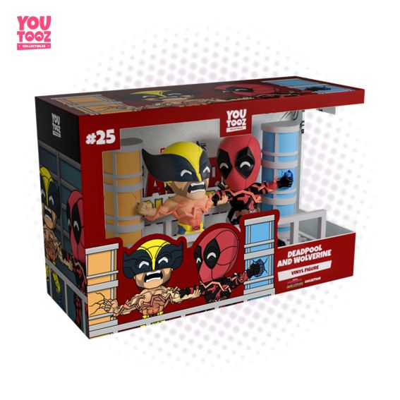 Figura Youtooz Deadpool and Wolverine - Marvel