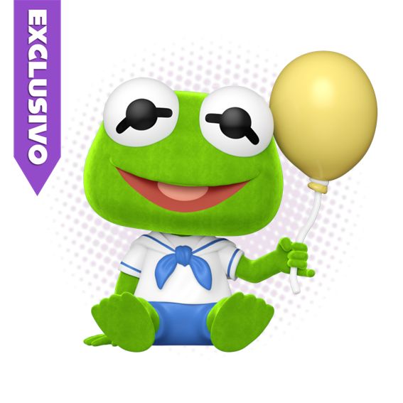 Funko Pop! Baby Kermit 1696 (SE) (Flocked) - Disney The Muppets