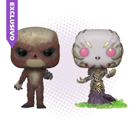 Funko Pop! 2 pack Vecna &amp; Vecna (2022 Fall Convention) - Stranger Things &amp; Dungeons &amp; Dragons