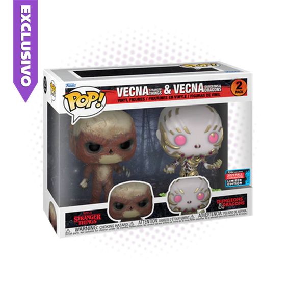 Funko Pop! 2 pack Vecna &amp; Vecna (2022 Fall Convention) - Stranger Things &amp; Dungeons &amp; Dragons
