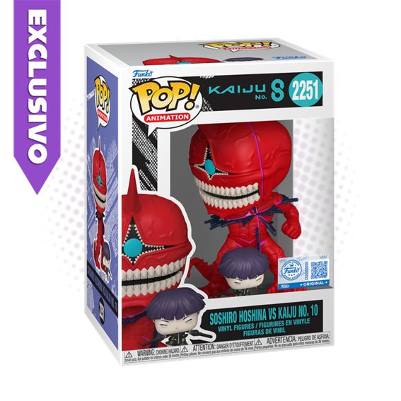 Funko Pop! Soshiro Hoshina Vs Kaiju No. 10 2251 (SE) - Kaiju N. 8