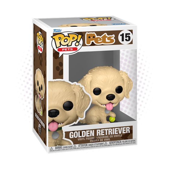 Funko Pop! Golden Retriever 15 - Pets