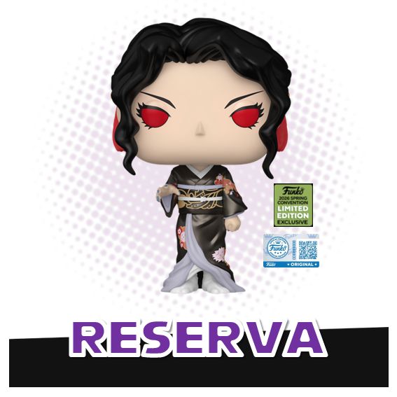 Funko Pop! Muzan Kibutsuji 2196 (Metallic) (SE) - Demon Slayer RESERVA