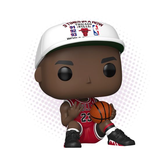 Funko Pop! Michael Jordan 3 Times in a Row 222 - NBA Basketball