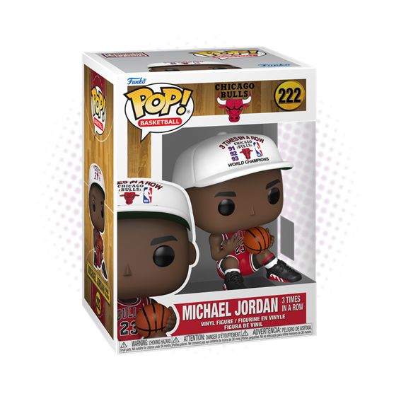 Funko Pop! Michael Jordan 3 Times in a Row 222 - NBA Basketball