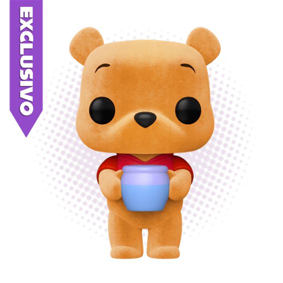 Funko Pop! Winnie The Pooh 1512 (Flocked) (FE) - Disney Winnie The Pooh