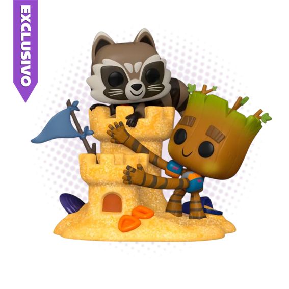 Funko Pop! Moment Rocket &amp; Groot 1089 (SE) - Marvel Guardians of the Galaxy